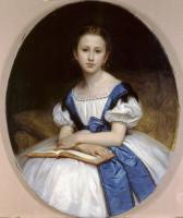 Bouguereau, William-Adolphe - Portrait de Mlle Brissac( Portrait of Miss Brissac)